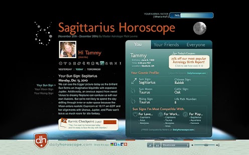 Daily Horoscope - screenshot thumbnail