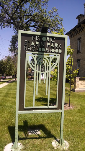 Historic Starin Park Neighborhood Statue