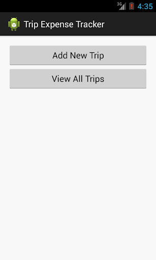 Trip Expense Tracker