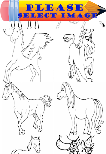 Horse Coloring Game