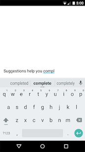 Grand clavier android