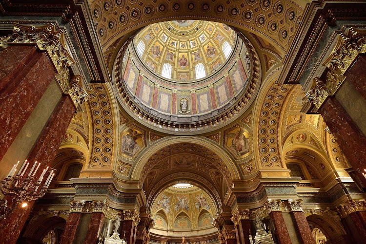 St. Stephen's Basilica in Budapest, Hungary.