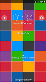 XPERIA™ Color Pixel Theme poster 1