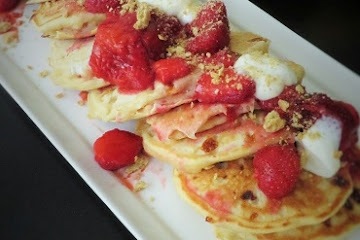 Strawberry Pancakes