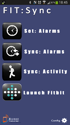 fit:Sync - Alarm Sync 4 fitbit