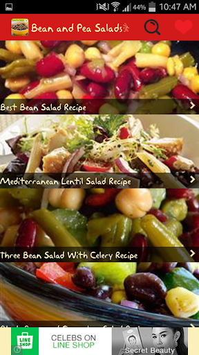 Bean and Pea Salads Recipes