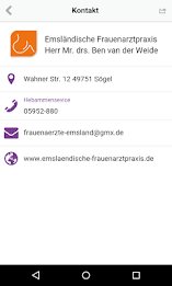 Emsländische Frauenarztpraxis poster 3