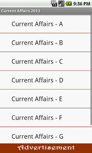 Current Affairs MCQ - 2013