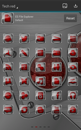 【免費個人化App】Next launcher theme TechRed-APP點子