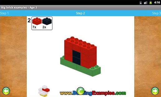 download Big brick examples - Age 3 free