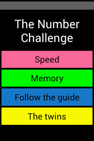 The Number Challenge