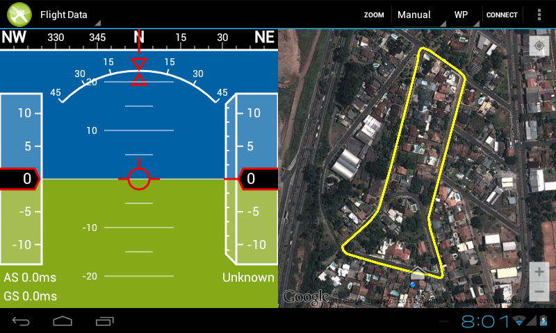  DroidPlanner – Capture d'écran 
