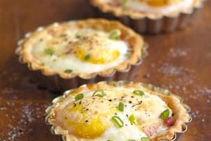 Ham and Egg Breakfast Tarts
