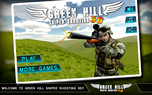 【免費動作App】Green Hill Sniper Shooting 3D-APP點子