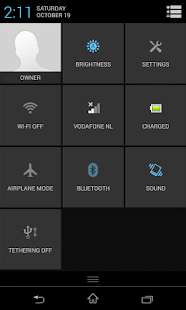 CM11 CM10 Sony XPERIA Z theme v2.2.1