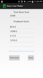 Lastest Sales Goal Maker APK