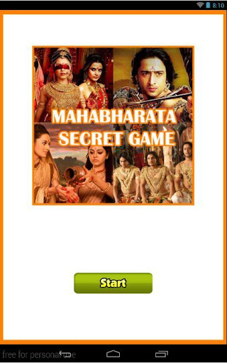 Mahabharata Secret Game