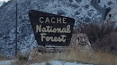 Cache National Forest Entrance