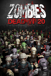 Zombies Dead in 20 - Free poster 1