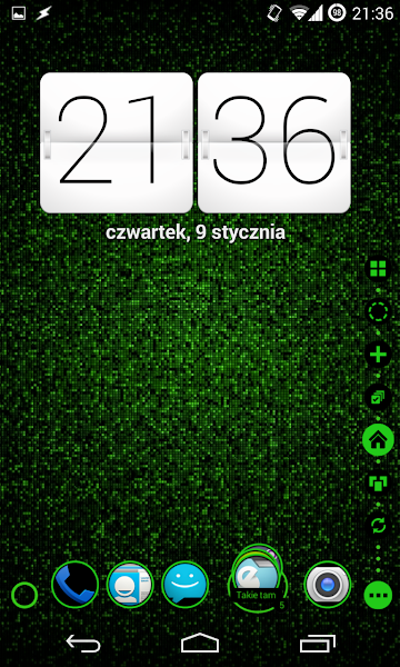 TSF Shell Theme Holo Green v1.6.7.2