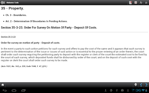 Alabama Code (AL State Laws) Screenshots 13