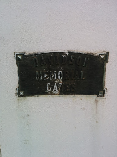 Davidson Memorial Gates