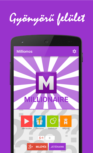 【免費益智App】Milliomos-APP點子