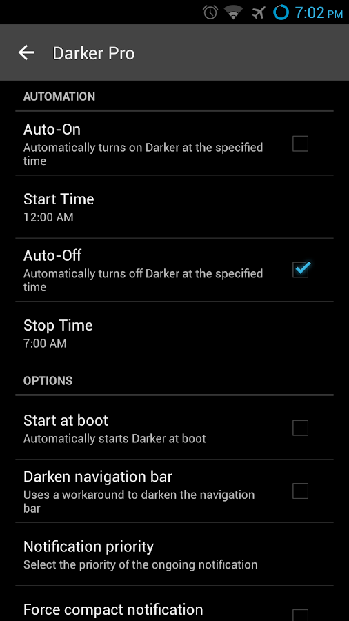 Darker Pro - screenshot
