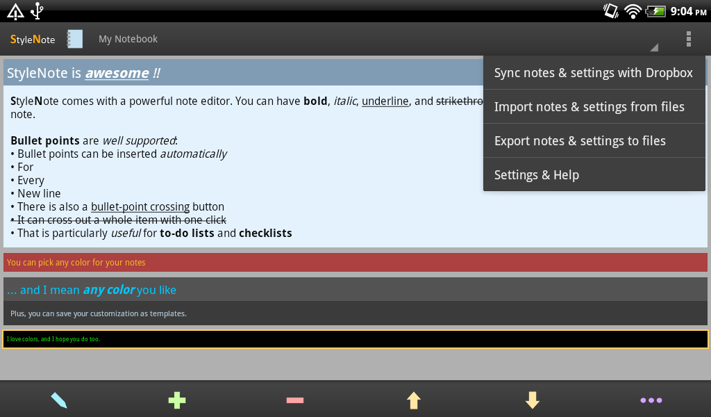 StyleNote Pro v2.1.1