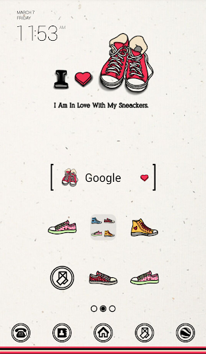 i love sneackers dodol theme