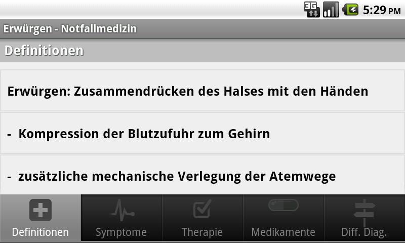 Notfallmedizin Screen 2