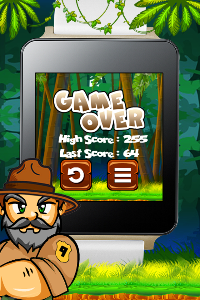 Evil Mountie - Android Wear Screen 3