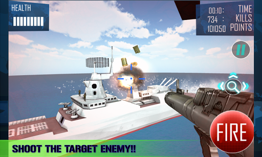 Navy Gunship Shooting 3D Game