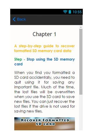 【免費生產應用App】Recover Formatted SD Card Tip-APP點子