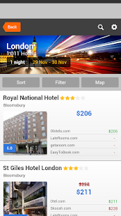 Easy Hotels - Best search app! Screenshots 1