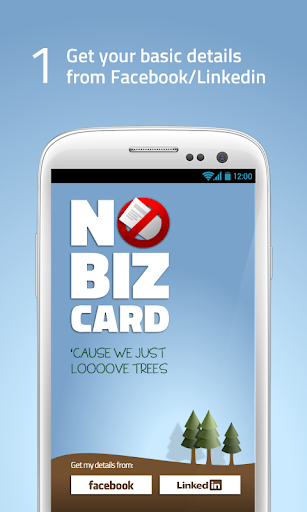 NoBizCard - Send Your Contact