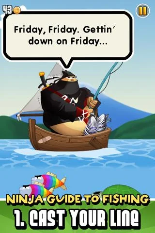  Ninja Fishing- tangkapan layar 