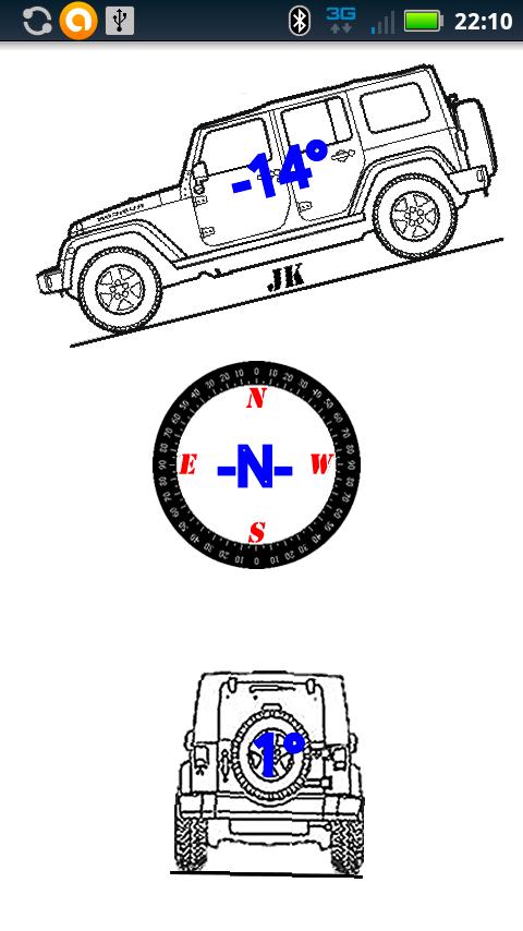 Frog Clinometer Screen 1