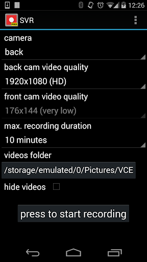 Spy Video Recorder PRO