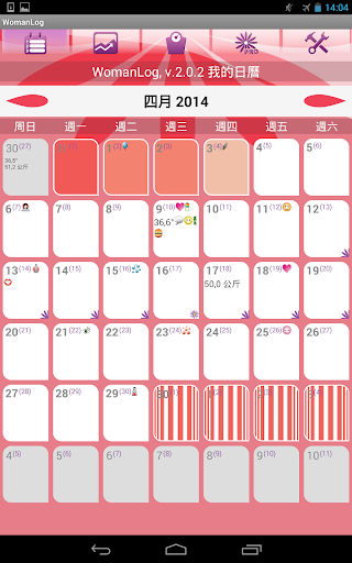 【免費健康App】WomanLog日曆-APP點子