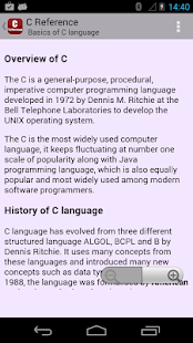 C Reference Screenshots 2