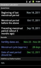 Ovulation Calculator