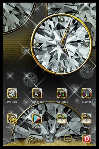 Diamond Go Launcher Theme