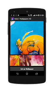 How to download Note 4 Wallpaper HD patch 1.0 apk for bluestacks