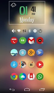Cyrcle Icônes Apex Go Nova Adw - screenshot thumbnail