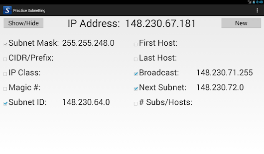 Practice Subnetting Screenshots 4
