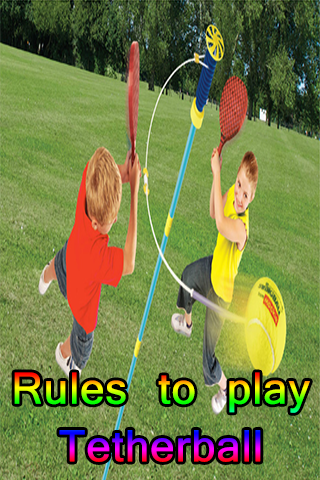 Rules to play Tetherball