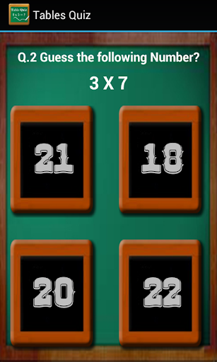 【免費解謎App】Table Quiz- Learn Tables-APP點子