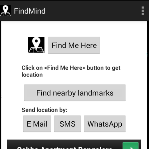 Location FindMind LOGO-APP點子