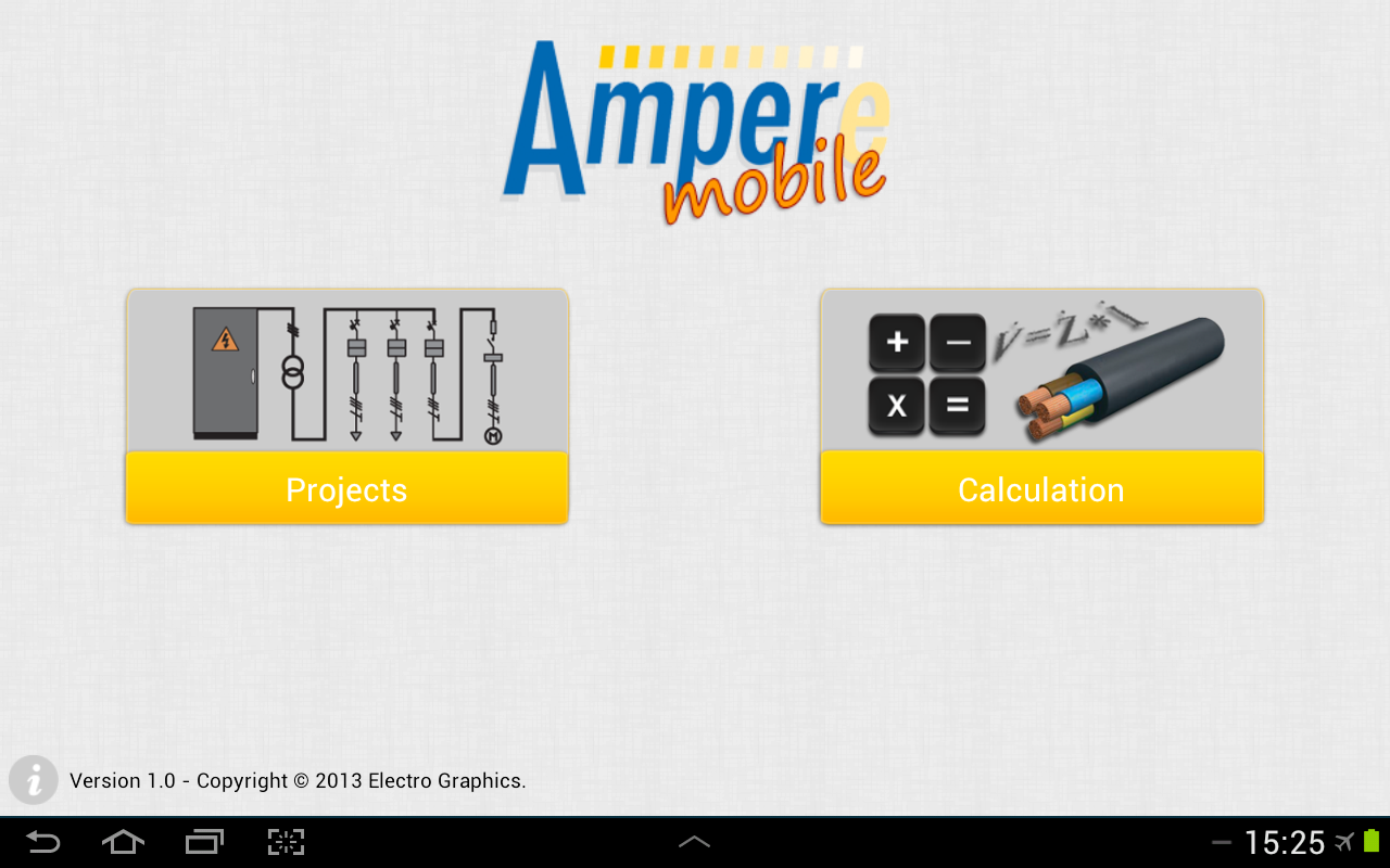 Ampère Mobile App Android su Google Play
